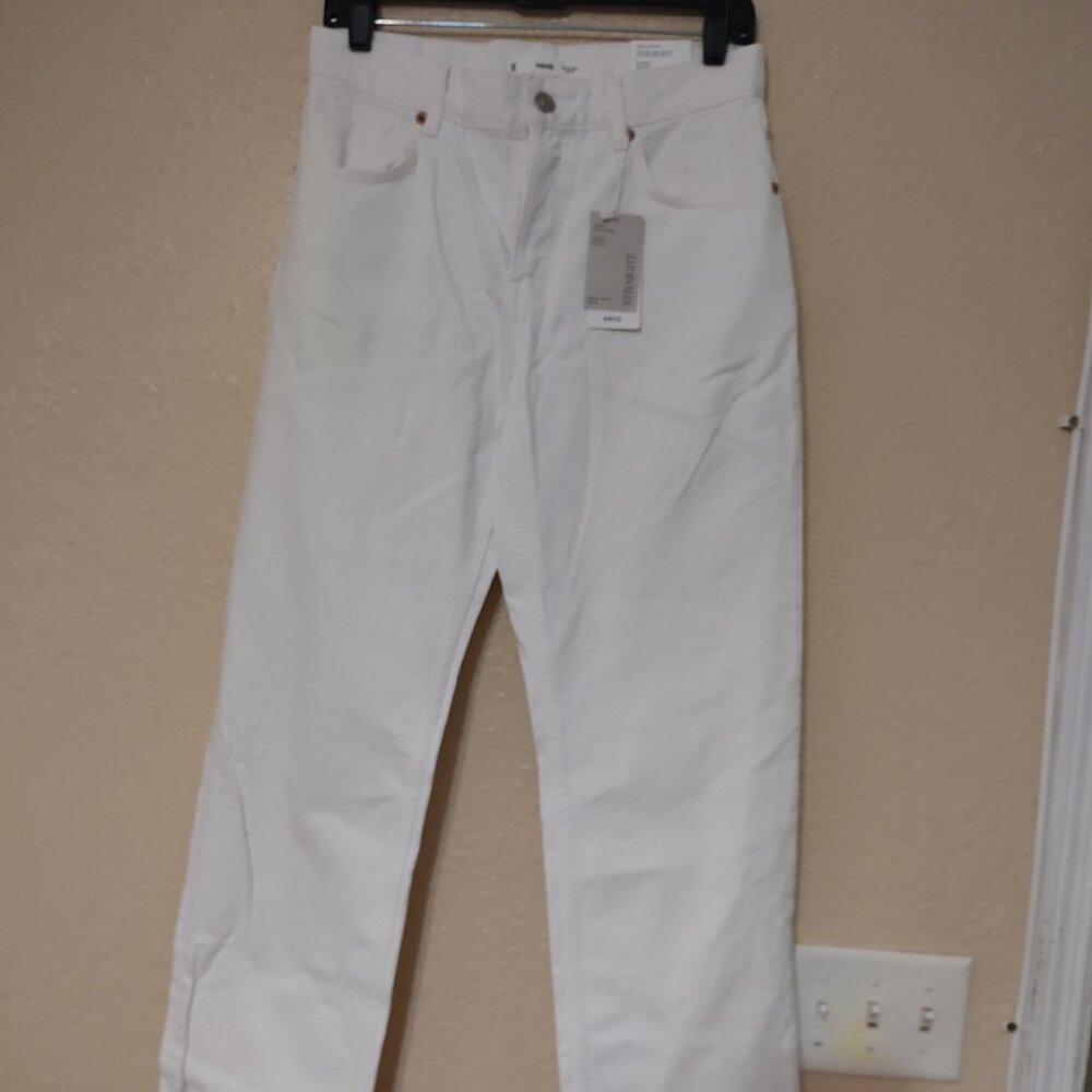MNG By Mango Denin Style Mid Waist Size 6